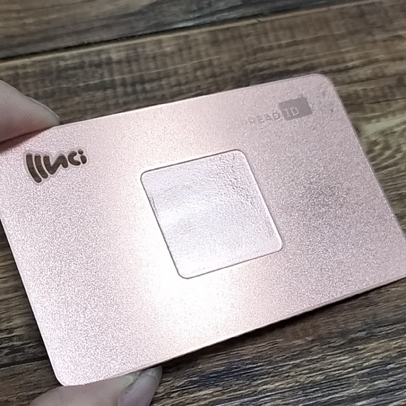 高端定制 nfc不锈钢金属nfc rfid名片vip金属nfc卡 213