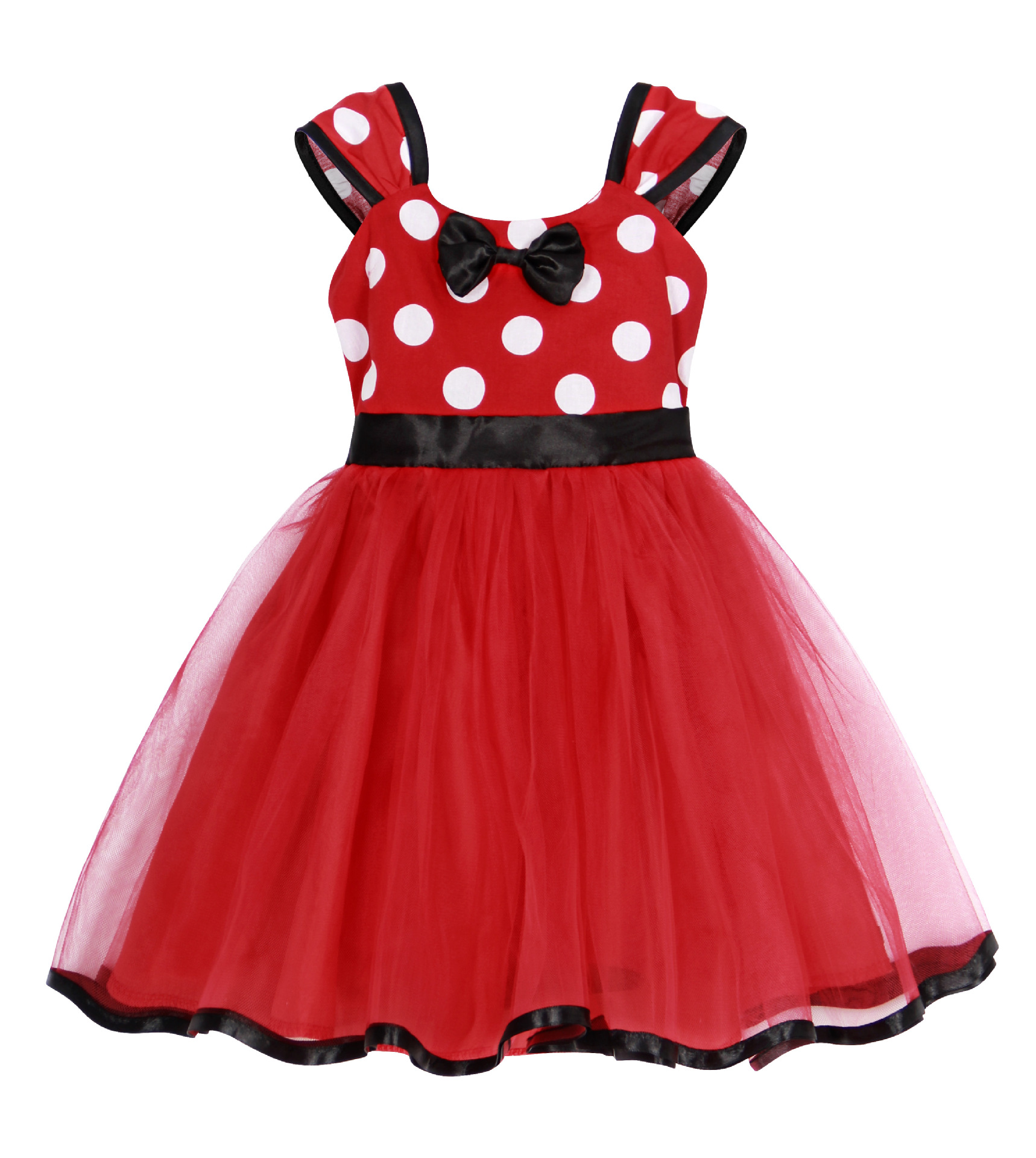 幼儿园儿童节表演服米妮网纱女童连衣裙 可爱公主蓬蓬裙