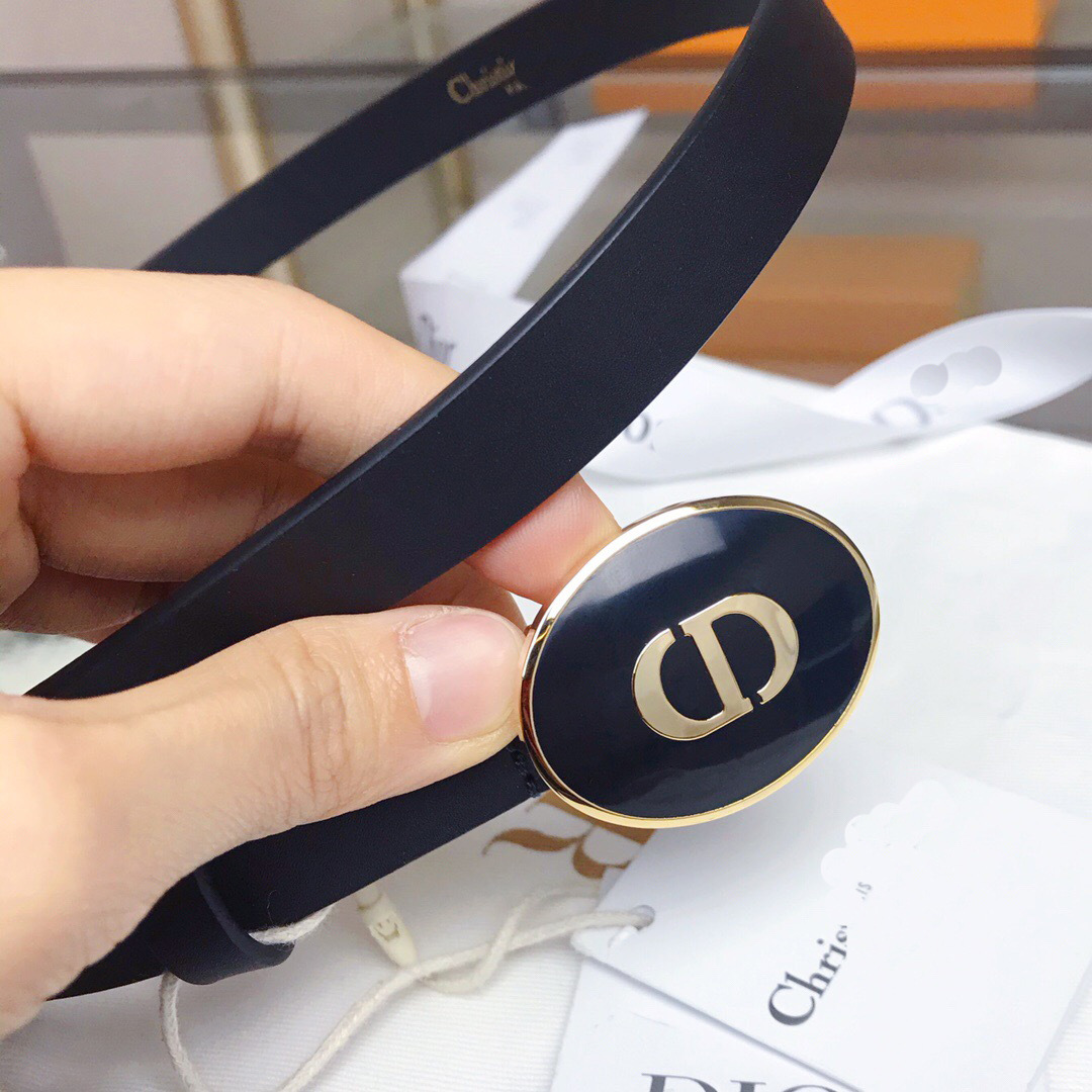 新品迪家cd腰带女头层牛皮细款皮带cd字母注胶小腰封裙子衣服配饰