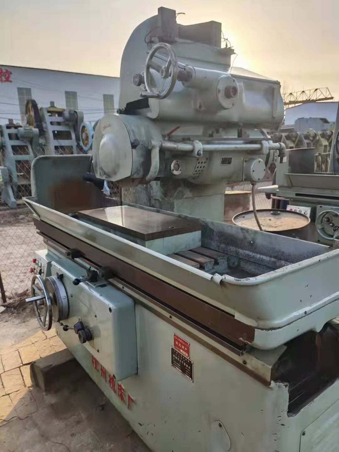 出售二手杭州m7130h卧轴矩台平面磨床二手杭州1米平磨二手磨床