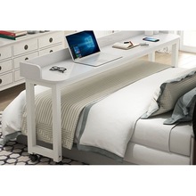 电脑桌床上书桌家用卧室写字台长条跨床桌多功能可移动懒人床边桌