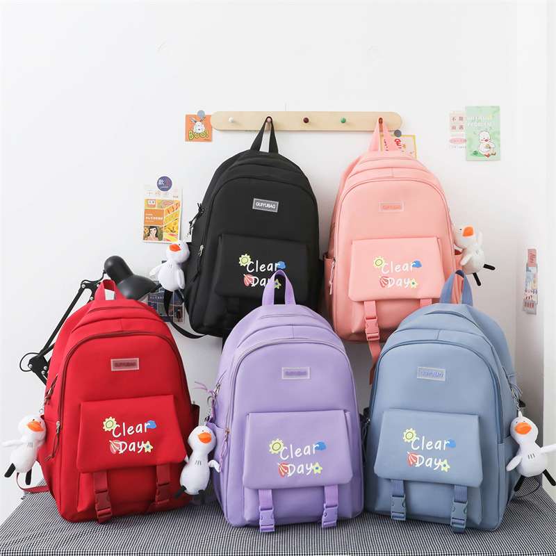 Mori Style Women's Large Capacity Backpack Korean Style High School Student Backpack Fashion Simple Handbag Fashion