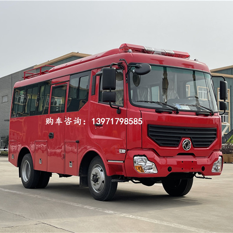 新款国六10-17座4*4森林消防运兵车 四驱越野通勤客车-阿里巴巴