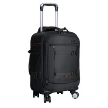 锐玛DC420T双肩摄影拉杆箱 单反相机旅行箱行李箱 摄影相机包软箱