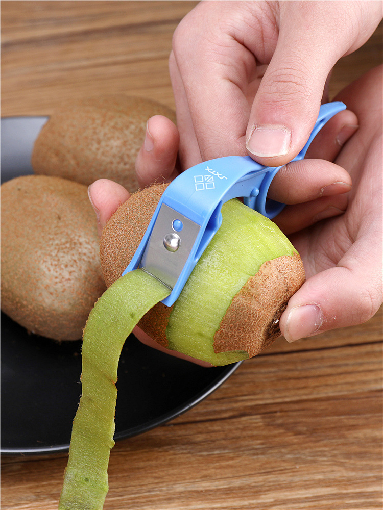 削苹果神器家用水果削皮器梨子削皮刀刮薄皮不断的猕猴桃去皮工具