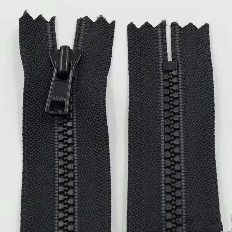 ykk3号5号树脂拉链 da拉头 闭口有锁拉链 服装口袋靴子拉链-阿里巴巴
