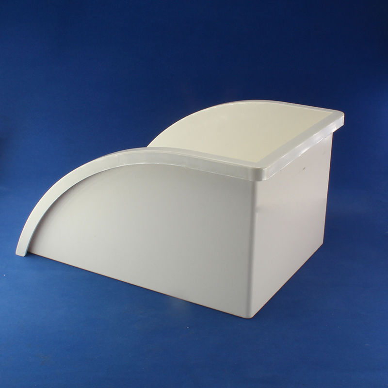 排水管pvc接水斗簸箕水簸箕一体成品落水管保护地面的簸箕