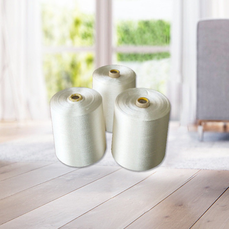 供应无光本白有色120d/2连续纺人造丝 本白人造丝线