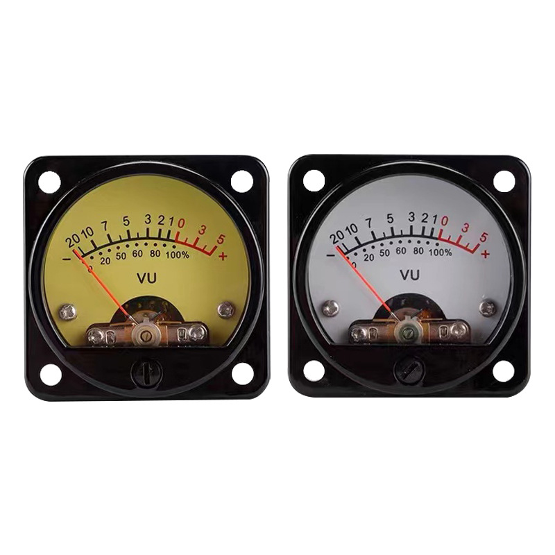 vu电平表胆机db功放带背光指针音频表头level amp vu meter电流表