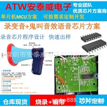 录变音鬼叫音效语音芯片方案开发费 录音变音SOP16芯片程序设计