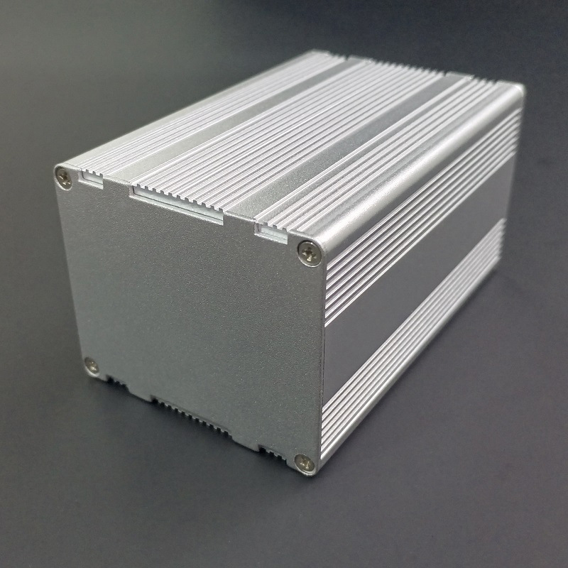 66*55现货仪表壳体 铝合金外壳 防水铝电源盒子 信号屏蔽铝壳8074