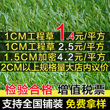 仿真人造草坪地毯工程幼儿园草皮足球人工户外婚礼绿色围挡假草坪