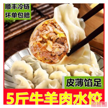 牛肉羊肉馅饺子速冻手工鲅鱼水饺素韭菜鸡蛋早餐猪肉蒸饺扁食速食