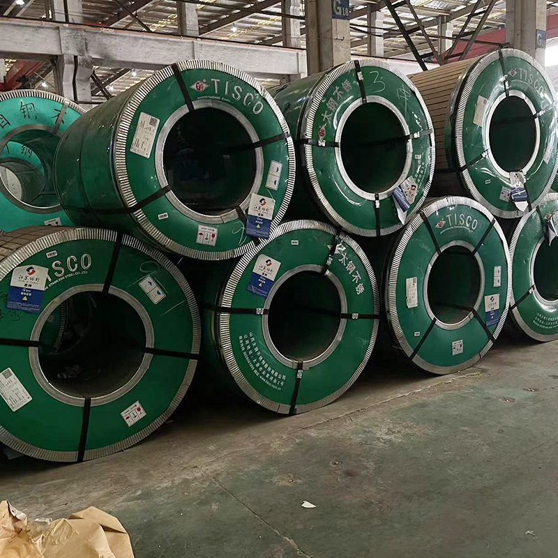 太钢不锈钢卷304 304l 316l不锈钢卷板带可分小卷开平油磨拉丝