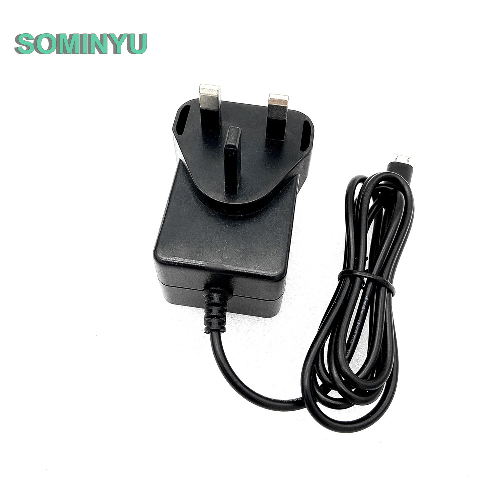 厂家现货ukca认证5v3a英规电源适配器12v15a2a小家电标准电源