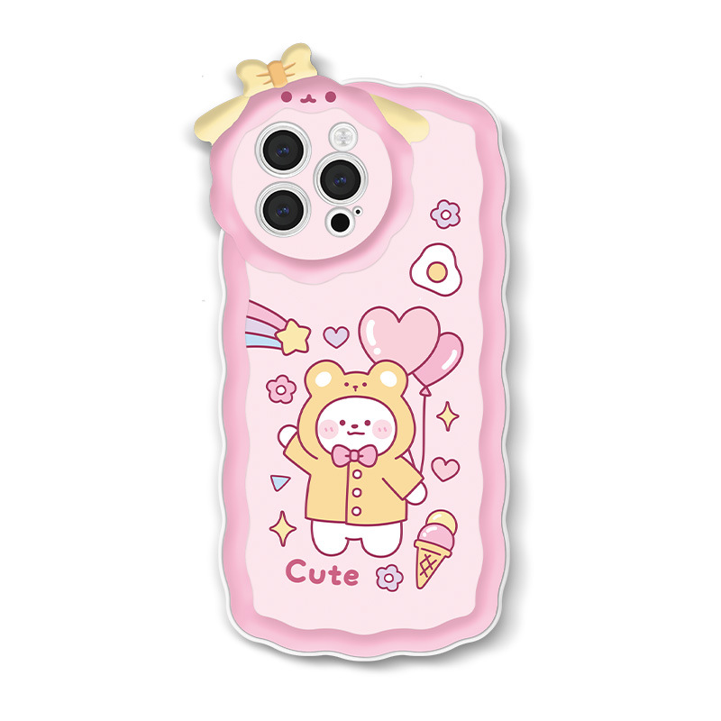 Suitable for Apple 13 Phone Case Iphone14promax Little Sheep 12 Creative 11pro Cartoon X Silicone