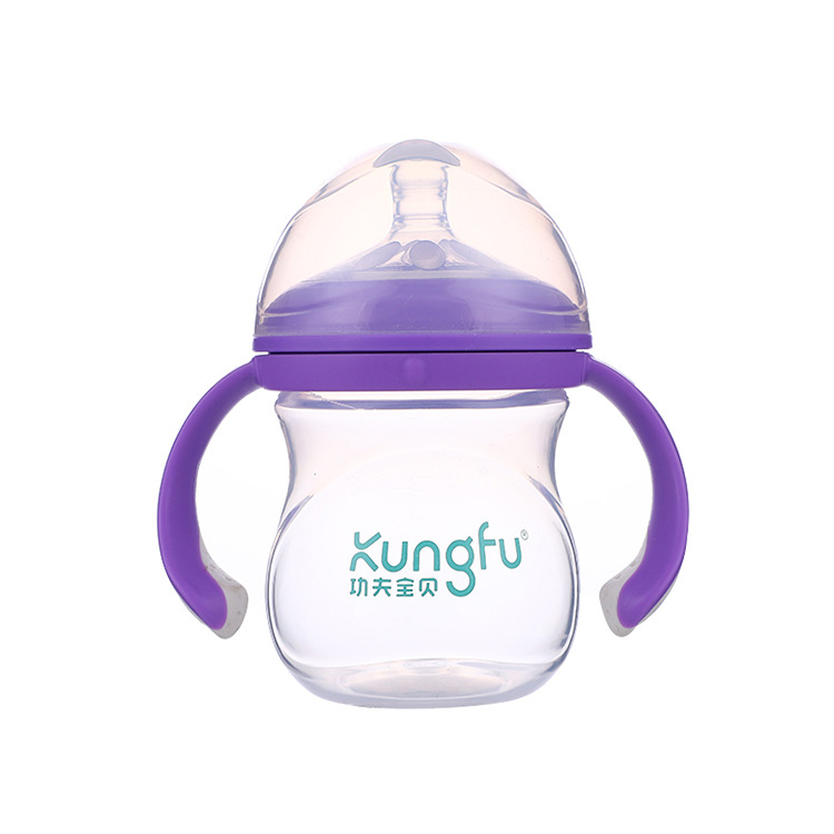 Food Grade Pp Wide Mouth Feeding Bottle Newborn Choke Proof Anti-Flatulence Feeding Bottle Baby Drinking Water Feeding Bottle Factory Wholesale