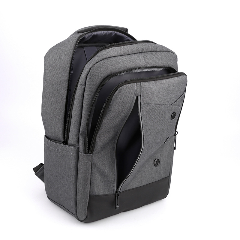 Backpack Cross-Border New Fashion Trendy Business Men's Backpack Commuter Short-Distance Leisure Office Travel Computer Bag