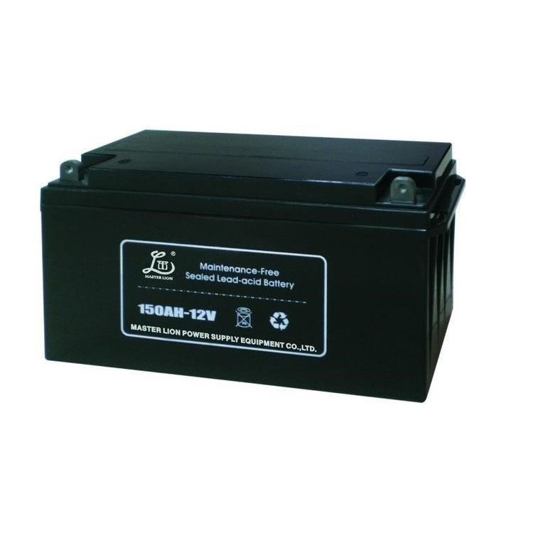 雄狮蓄电池12v120ah 机房应急电源 雄狮120ah-12v阀控式铅酸电池