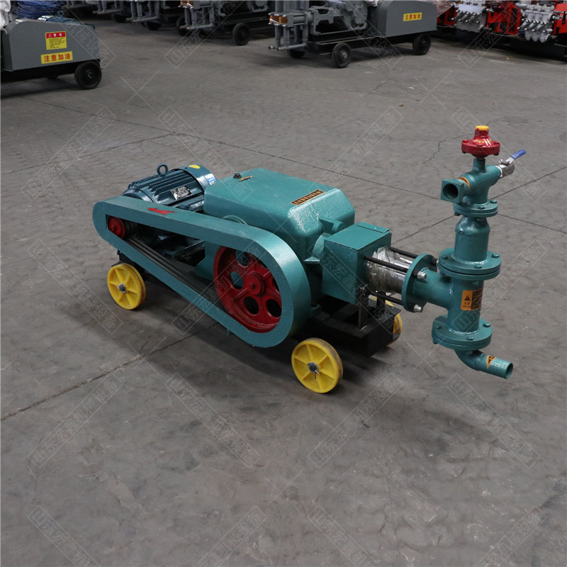 厂家优惠小型砂浆注浆机 bw50/3单缸水泥砂浆注浆泵 活塞式注浆机