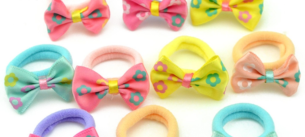 Rubber Band Bow Children's Hair Band Hair Rope