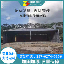 户外防疫帐篷移动收缩伸缩蓬大排档仓库停车雨篷小活动蓬遮阳棚