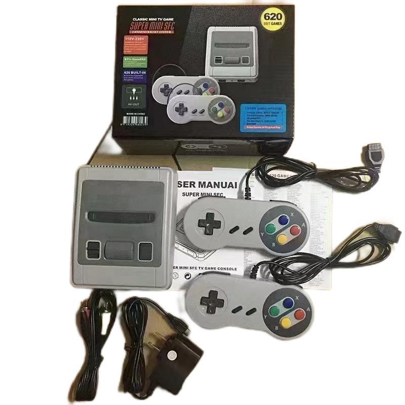 电视游戏机sfc620 双手柄双人对战 有线稳定输出-阿里巴巴