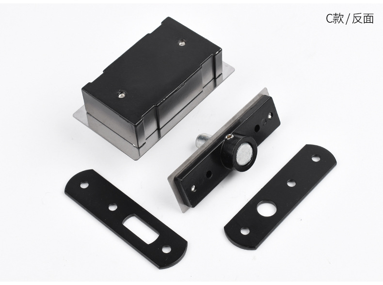 无弹力360°木门旋转门轴天地轴上下转轴合页小地铰旋转暗藏门轴