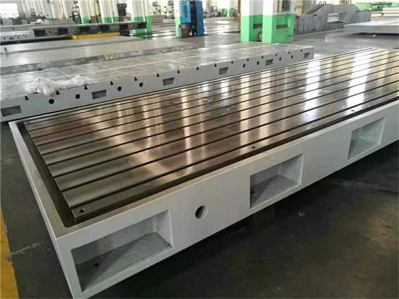 t型槽铸铁焊接平台十字t槽装配平板钳工划线测量工作台电机试验台