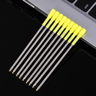 批发g2子弹头替换宝珠签字笔芯办公用品 424通用金属圆珠笔芯现货