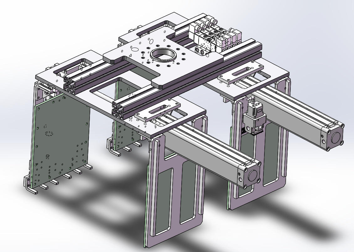产品1-纸箱托底夹板夹具