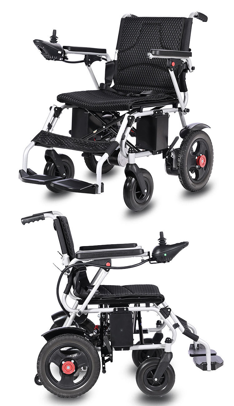 电动轮椅车折叠轻便老年残疾人智能全自动轮椅老人代步四轮车小型