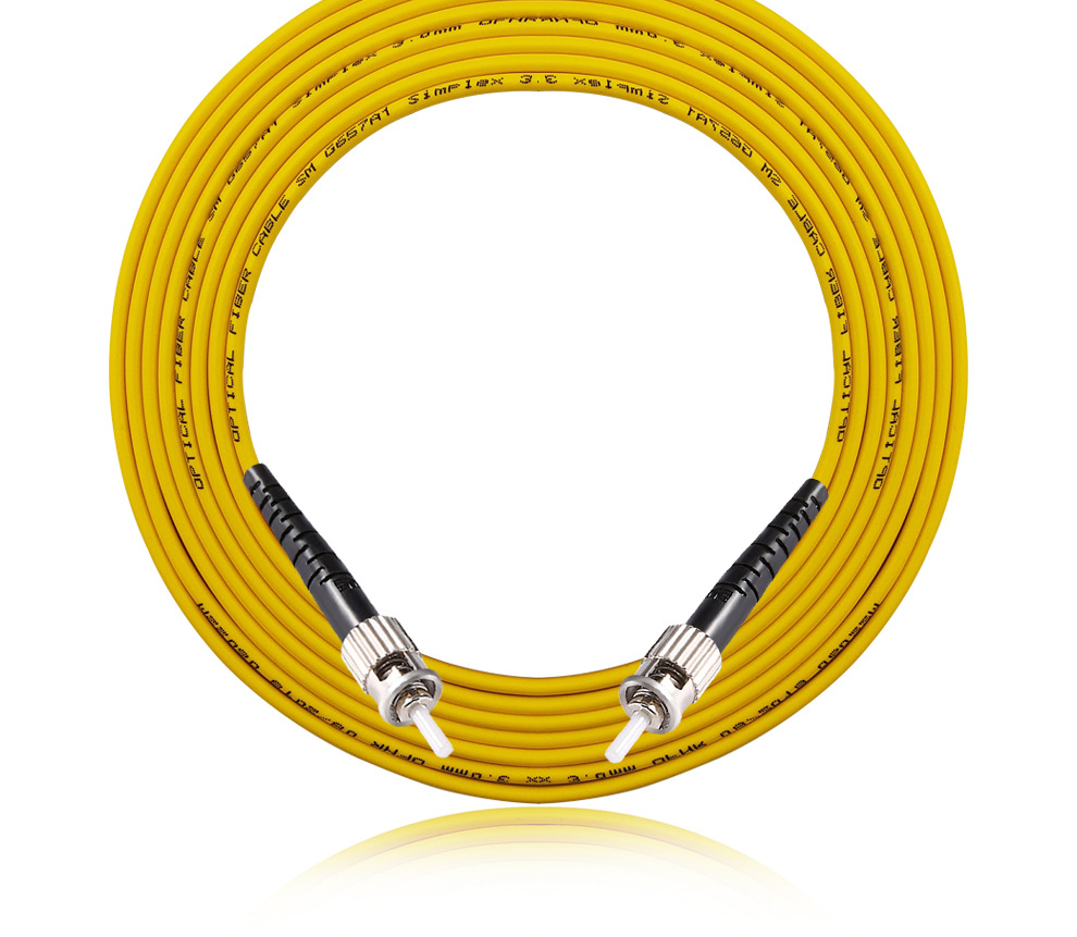 川正光电 标准电信st-st单模单芯光纤跳线 收发器尾纤 st-st 3米