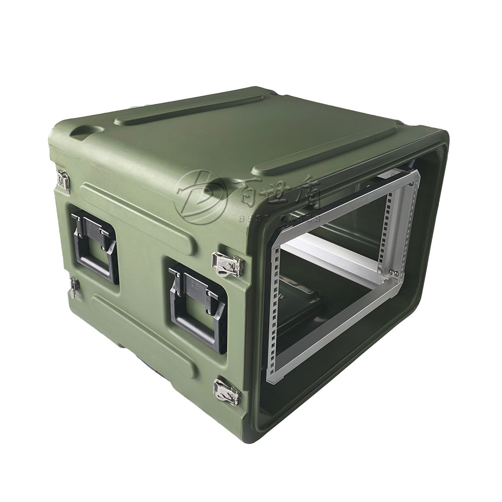 百世盾6 8 10u减震机架箱 服务器机柜 交换机装备箱 仪器箱防水