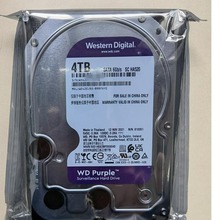 全新国行硬盘WD43PURZ监控硬盘录像机4TB紫盘WD42PURU-78海康垂直