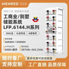 工商业别墅太阳能光伏储能高压户用储能电池簇家用磷酸铁锂电池