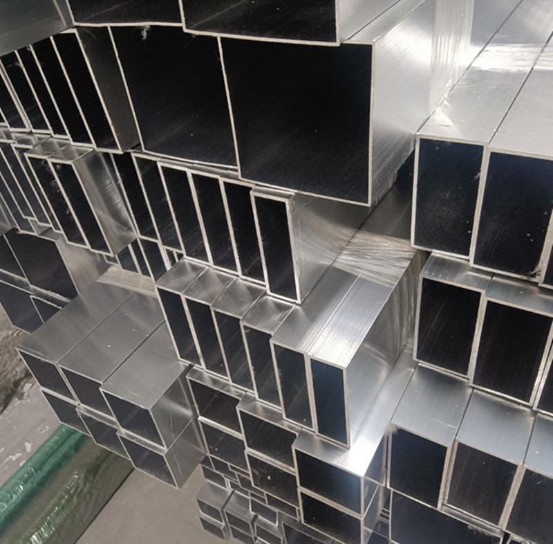 铝合金方管型材12121空心铝扁管铝型材60302扁通铝方管零切