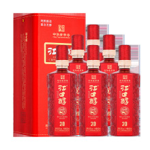 2010年江口醇八年陈酿52度浓香型白酒500ml*6瓶整箱纯粮酿造老酒