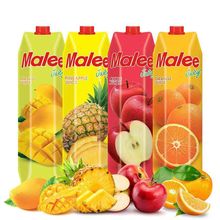 泰国玛丽malee橙汁菠萝苹果芒果汁1000ml饮料大瓶