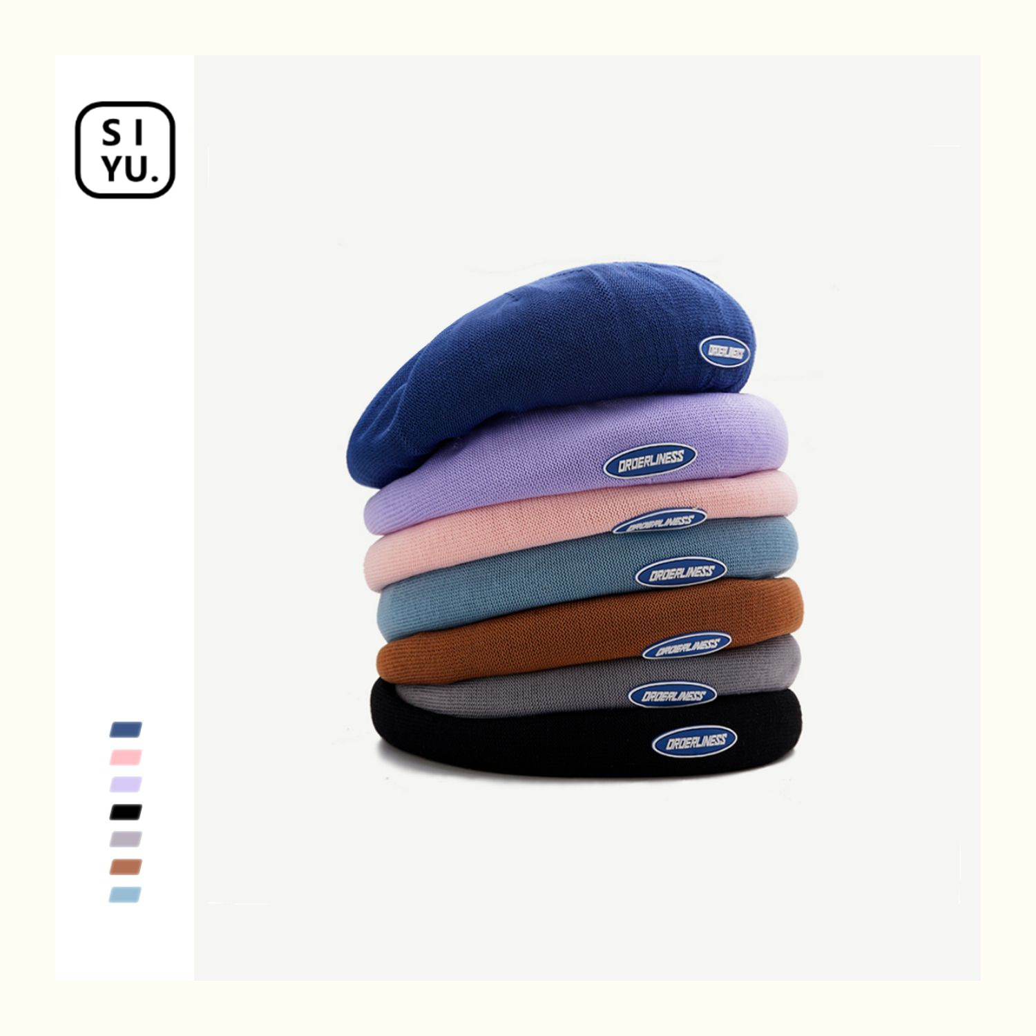 Spring 2022 Korean Beret Women's Breathable Trend All-Match Casual Painter Hat Women's Trendy Cotton and Linen Ins Japanese Style