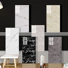 铝塑板自粘墙贴瓷砖厨房卫生间防油装饰墙板3d立体大理石