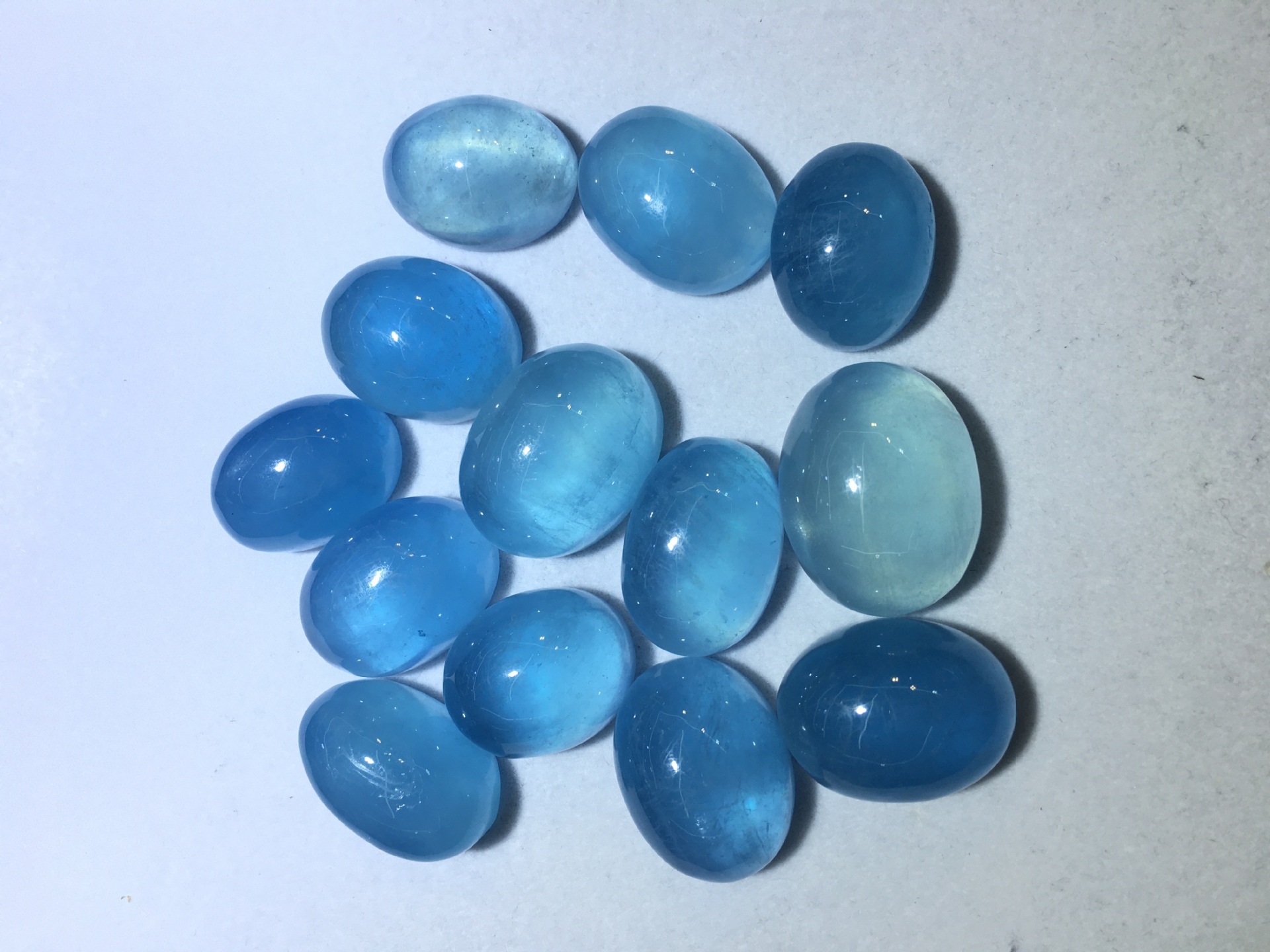 海蓝宝天然戒面