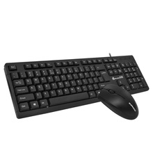十八渡160有线鼠标键盘套装usb电脑商务办公游戏键鼠套件现货批发
