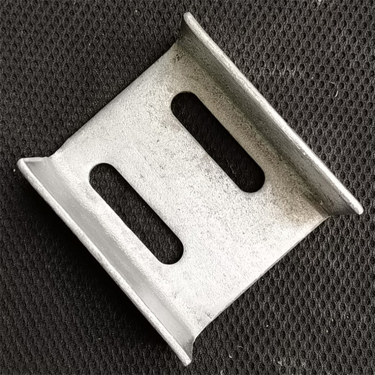 幕墙配件镀锌冲孔槽钢连接件10槽钢转接件c型槽钢孔1460mm