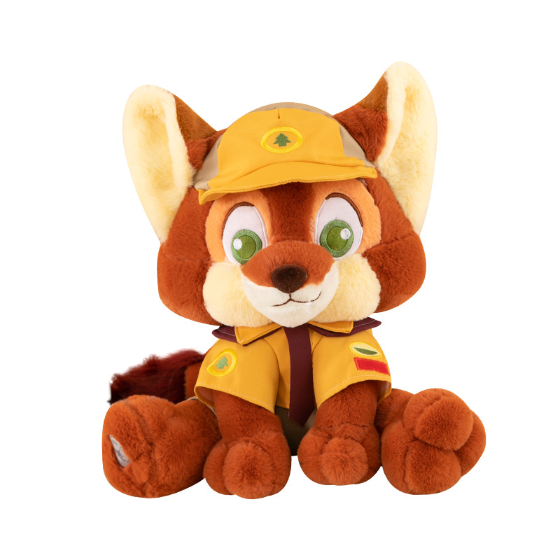 Crazy Animal Nick Judy Plush Fox Doll Plush Toys Girls' Ragdoll Cross-Border Doll Gift