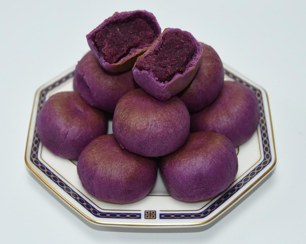 紫薯饼绿豆饼绿豆糕早餐外出旅游必备零食糕点每包18个475克