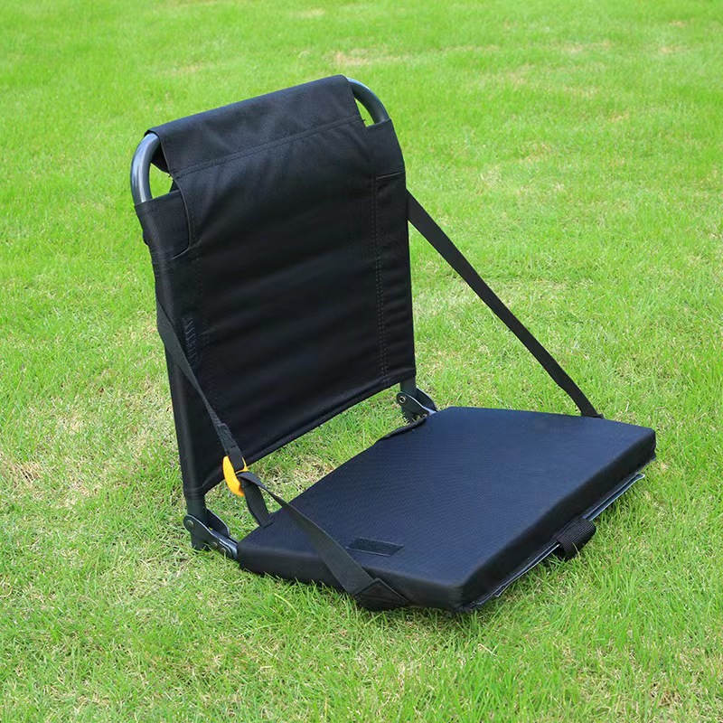 户外折叠椅体育场演唱会看台椅靠背椅便携式易折叠沙滩椅露营可背