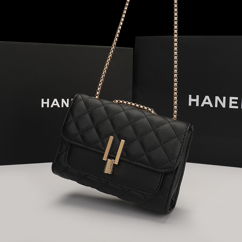 跨境感洋气手提包女小包包2021新款时尚女包质感斜挎包百搭小方包