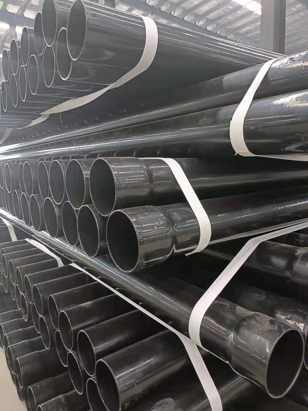厂家现货dn50热浸塑钢管150镀锌过轨管100隧道过轨管涂塑通讯钢管