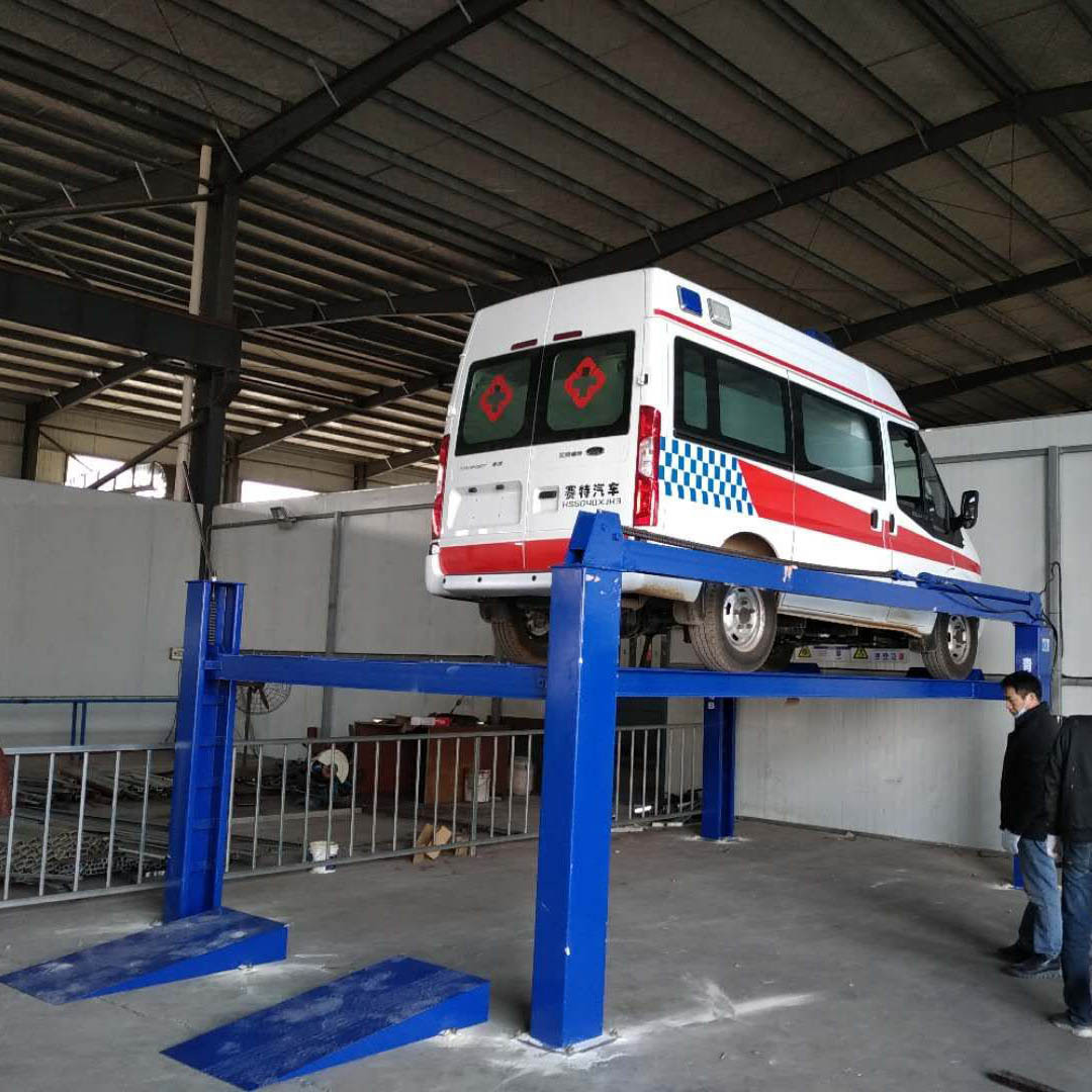 【15吨以下四柱举升机】中型客车货车保养维修举升机